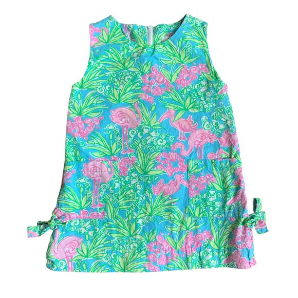 Lilly Pulitzer Flamingo Shift Dress - Picture 2 of 7